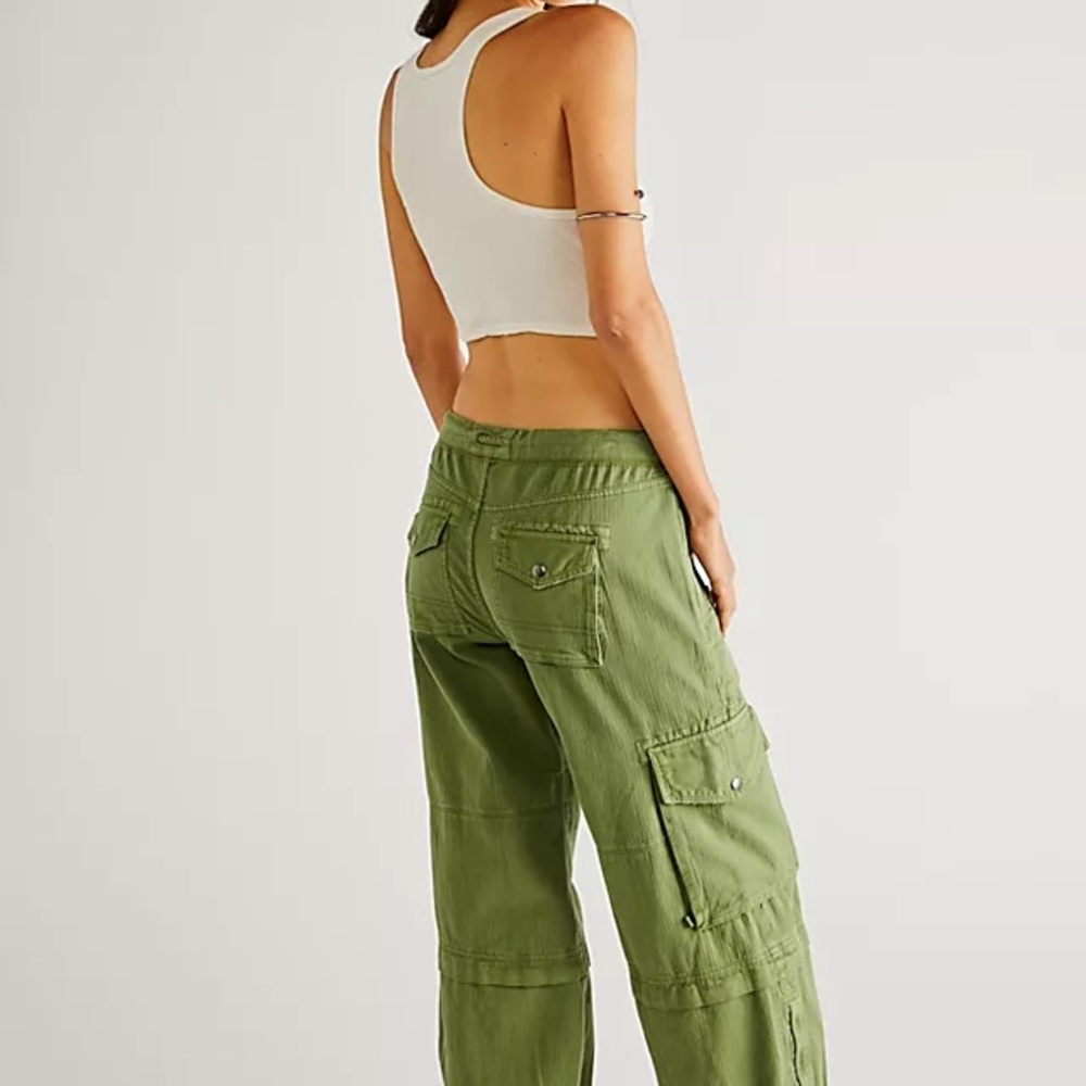 Free People South Bay Utility Pants XL - Picture 2 of 3